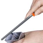 Raxove Metal için Dosya Araçları, Uzun El Dosyası,Yüksek Mukavemetli El Dosyası | El Aletleri Üç Taraflı Metal Eğe, Ağaç İşleme ve Metal İşleri için Ergonomik Saplı Dar Törpü