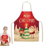 Raxove Noel Pişirme Önlükleri, Erkekler İçin Noel Baba Önlüğü,Yetişkinler İçin Kırmızı Önlükler | 25.5X20.8 Noel Dekorlu Önlük, Noel Tatili Önlüğü, Yemek Hazırlamak İçin Pişirme Malzemeleri