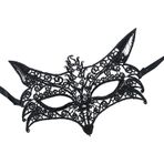 Raxove Siyah Maske Kostümü, Karnaval Maskesi | Siyah Dantel Karnaval Göz Maskesi Yüz Kapağı,Festivaller Dekorasyon Aksesuarları Parti Cosplay için Hayvan Şekilli Maskeli Balo Göz Maskesi