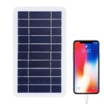 Raxove USB Solar Şarj Paneli - Solar Panel USB Çıkışı - Solar İstasyon Paneli | Taşınabilir Güneş Paneli Jeneratörü | Güvenlik Kamerası Için Yüksek Dönüşümlü Sırt Çantası Solar Şarj Cihazı 5V 2W 400mA | Güç