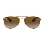 Ray Ban 0RB 3549 001/T5 61 Güneş Gözlüğü, Erkek, Altın