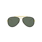 Ray Ban 0RB BLAZE AVIATOR 905071 61 Güneş Gözlüğü, Unisex, Altın