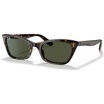 Ray-Ban 0RB2299 902/31 52 Kadın Güneş Gözlüğü Kahverengi Çerçeve ve Yeşil Cam ile UV 400 Koruma