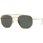 Ray-Ban 0RB3648-001/51 Unisex Güneş Gözlüğü Hafif Tasarım ve Altın Çerçeve ile Şık Seçim - 51 Ekartman
