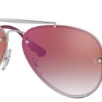 Ray-Ban 0RJ 9548SN 212 V0 54 Gümüş Unisex Çocuk Güneş Gözlüğü