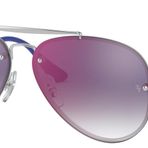 Ray-Ban 0RJ 9548SN 212 X0 54 Gümüş Unisex Çocuk Güneş Gözlüğü
