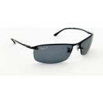 RAY-BAN 3183 002/81 63 Erkek Güneş Gözlüğü - Siyah