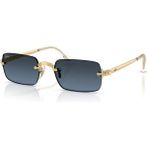 Ray-Ban 3928-54 001/S2 Kadın Güneş Gözlüğü Çerçevesiz Metal Altın Renk UV Filtreli