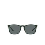 Ray-Ban Chris RB4187 Köşeli Yeşil Erkek Polarize Güneş Gözlüğü