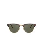 Ray-Ban Clubmaster Fleck RB3016 Kare Kahve Erkek Polarize Güneş Gözlüğü
