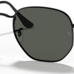 Ray-Ban Hexagonal 0RB3548N Güneş Gözlüğü 002/58 Black G-15 Green 54 Ekartman