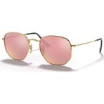 Ray-Ban Hexagonal 3548N 001/Z2 Gold-Copper Güneş Gözlüğü