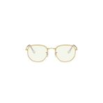 Ray-Ban Hexagonal RB3548 Geometrik Altın Unisex Güneş Gözlüğü