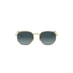 Ray-Ban Hexagonal RB3548N Geometrik Altın Unisex Güneş Gözlüğü