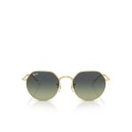 Ray-Ban Jack RB3565 Oval Altın Unisex Güneş Gözlüğü