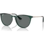 Ray-Ban Junior RJ 9060S 713081 50 Erika Polarize Çocuk Oval Yeşil Kemik Güneş Gözlüğü