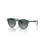 Ray-Ban Junior RJ 9064S 7130T3 44 Polarize Çocuk Oval Yeşil Kemik Güneş Gözlüğü