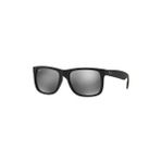 Ray-Ban Justin Color Mix RB4165 Dikdörtgen Siyah Erkek Güneş Gözlüğü