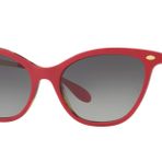 Ray-Ban Kadın Rb4360 Kedi Gözü Güneş Gözlüğü, Üst Bordeaux üzerinde Havana G/Gri Gradyan Koyu Yeşil, 54 mm