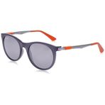 Ray-Ban Kızlar Rj9082s Yuvarlak Güneş Gözlüğü, Gri/Gri Aynalı Gümüş, 47 mm