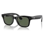 Ray-Ban Meta Wayfarer Parlak Siyah-Yeşil Akıllı Gözlük