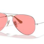 Ray-Ban Ray Ban 0RB AVIATOR LARGE METAL 9065V7 58 Güneş Gözlüğü, Erkek, Gümüş