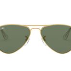 Ray-Ban Ray Ban 0RJ JUNIOR AVIATOR 223/71 52 Unisex Çocuk Güneş Gözlüğü, Altın