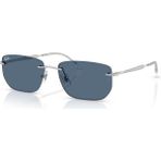 Ray-Ban Rayban 3768 003/80 56 Kadın Güneş Gözlüğü - Gümüş
