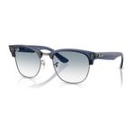 Ray-Ban RB 0504S 670879 51 Clubmaster Reverse Unisex Kare Şeffaf Lacivert Kemik Güneş Gözlüğü