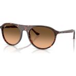Ray-Ban Rb 2215 14293B 56 Ray-Ban Kadın Güneş Gözlüğü - Havana Kahve