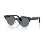 Ray-Ban RB 2341 9903R 54 Clubmaster Way Oval Kırçıllı Kırmızı Kombine Unisex Güneş Gözlüğü
