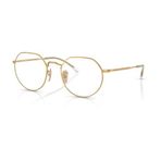 Ray-Ban RB 3565 001GG 53 Jack Unisex Geometrik Gold Photochromic Metal Güneş Gözlüğü