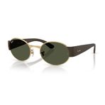 Ray-Ban RB 3770 00131 52 Unisex Oval Gold Metal Güneş Gözlüğü