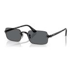 Ray-ban Rb 3928 00281 54 A Ap Rocky Unisex Polarize Dikdörtgen Siyah Metal Güneş Gözlüğü Siyah