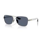 Ray-Ban RB 8336M F11687 58 Scuderia Ferrari Erkek Gun Metal Geometrik Metal Güneş Gözlüğü