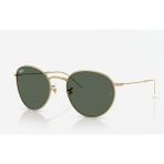 Ray-Ban RB0103S Unisex Güneş Gözlüğü Gold Çerçeve Metal Yeşil Cam - Altın