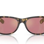 Ray-Ban Rb2132 Yeni Wayfarer Kare Güneş Gözlüğü, Havana/Menekşe Fotokromik Aynalı Altın, 55 mm