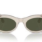 Ray-Ban Rb2242 Wayfarer Oval Fotokromik Güneş Gözlüğü, Fotokromik Çerçeve Dalgaları Gri/Yeşil, 53 mm