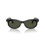 Ray-Ban Rb2242 Wayfarer Oval Güneş Gözlüğü, Siyah/Yeşil, 50 mm