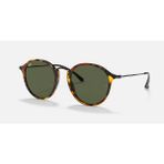 Ray-Ban RB2447 Unisex Güneş Gözlüğü Yuvarlak Kemik Leopar Kahverengi Metal Sap