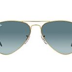Ray-Ban Rb3025 Klasik Havacı, Altın/Mavi Gradyan Gri, 55 mm