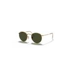Ray-Ban RB3447 001 47 Unisex Yuvarlak Güneş Gözlüğü, Metal Çerçeve, Mineral Cam