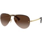 Ray-Ban RB3449 001/13 59-14-135 Kadın Güneş Gözlüğü - Altın