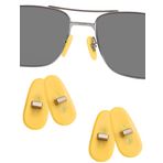 Ray-Ban RB3604 RB4264 RB3534 RB3534 RB3549 RB3584 RB3614 RB3523 RB3526 RB3538 RB3558 RB3660 RB3533 için 2 Çift Yedek Burun Pedleri 0 RB4 071 RB6336 RB7140 RB8415 Güneş Gözlüğü - Sarı