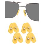 Ray-Ban RB3604 RB4264 RB3534 RB3534 RB3549 RB3584 RB3614 RB3523 RB3526 RB3538 RB3558 RB3660 RB3533 için 4 Çift Yedek Burun Pedleri 0 RB4 071 RB6336 RB7140 RB8415 Güneş Gözlüğü - Sarı