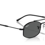 Ray-Ban Rb3719 Oval Güneş Gözlüğü, Siyah/Koyu Gri, 54 mm
