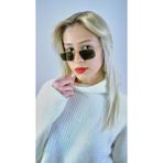 Ray-Ban RB3957 919631 Kadın Güneş Gözlüğü - Yeşil