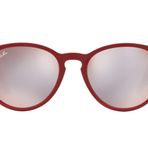 Ray-Ban RB4274 Yuvarlak Bordo Açık Flaş Gri 53 mm Erkek Güneş Gözlüğü