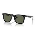 Ray-Ban RB4420 Kare Siyah Koyu Yeşil Polarize 65 mm Kadın Güneş Gözlüğü