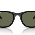 Ray-Ban RB4420 Kare Siyah Koyu Yeşil Polarize 65 mm Kadın Güneş Gözlüğü